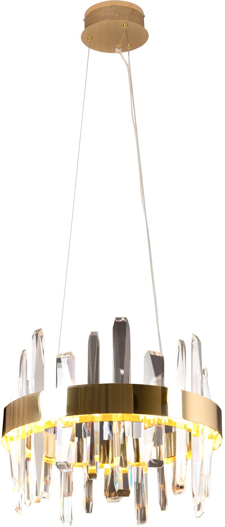 MaxLight Prince lampe suspendue 1x21 W doré P0420
