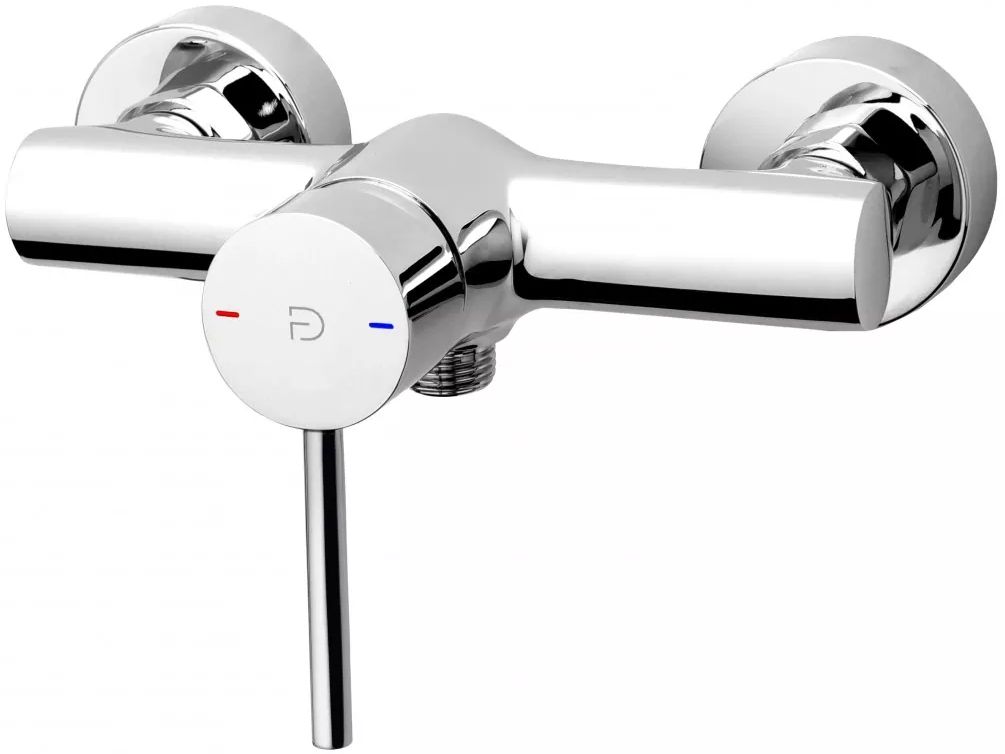FDesign Flusso mitigeur de douche murale chrome FD1-FLS-7-11