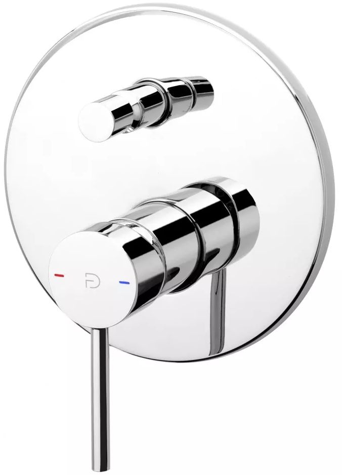 FDesign Flusso mitigeur bain-douche encastrée chrome FD1-FLS-7P-11