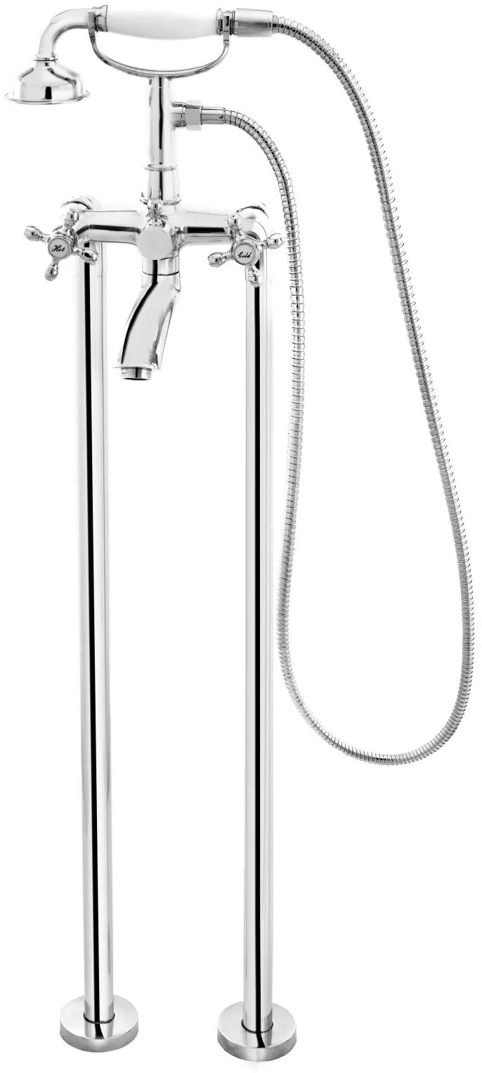 FDesign Lacrima mitigeur bain-douche autoportante chrome FD1-LRA-11F-11