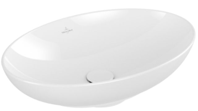 Villeroy & Boch Loop & Friends lavabo 56x38 cm ovale à poser blanc 4A4700R1