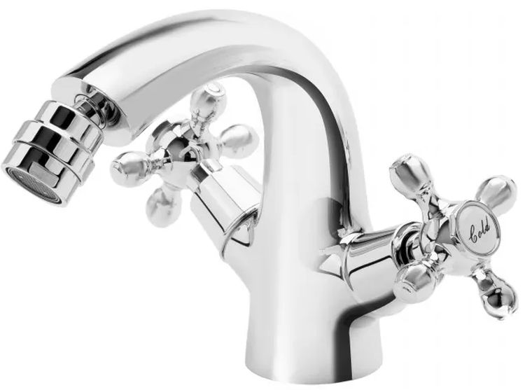 FDesign Lacrima mitigeur de bidet sur pied chrome FD1-LRA-6-11