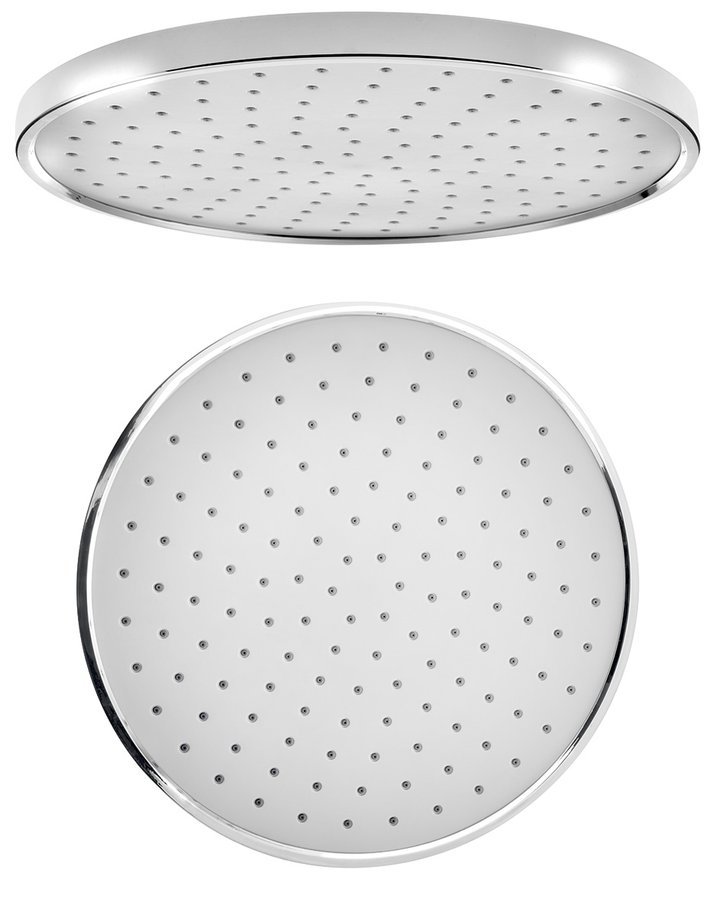 Aqualine douche à effet de pluie 30x30 cm circulaitre chrome SC113