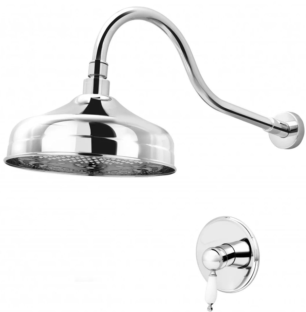 FDesign Lacrima ensemble de douche encastré oui chrome FD1-LRA-7PASET2-11