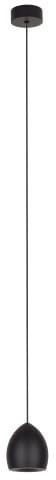 MaxLight Comet lampe suspendue 1x5 W noir P0433