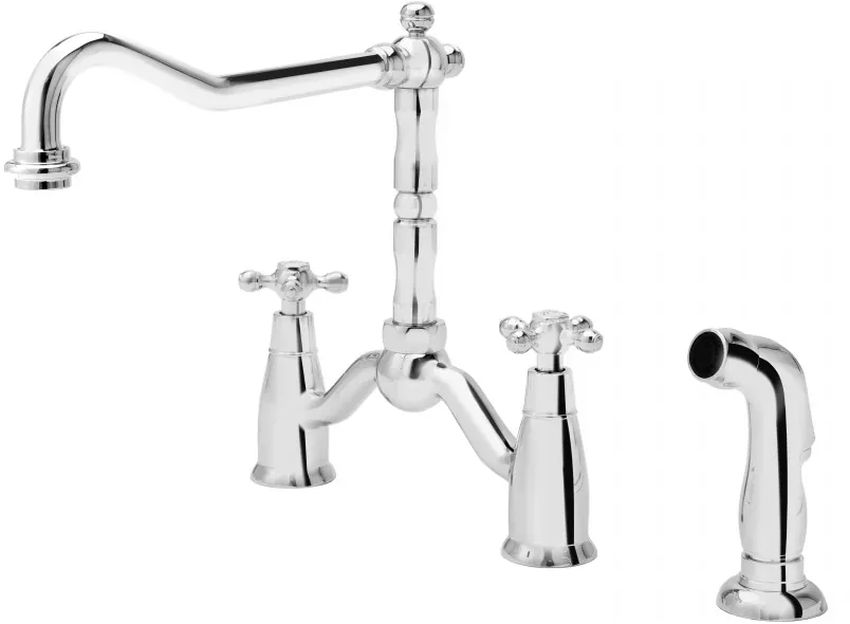FDesign Lacrima mitigeur de cuisine sur pied chrome FD1-LRA-8-11