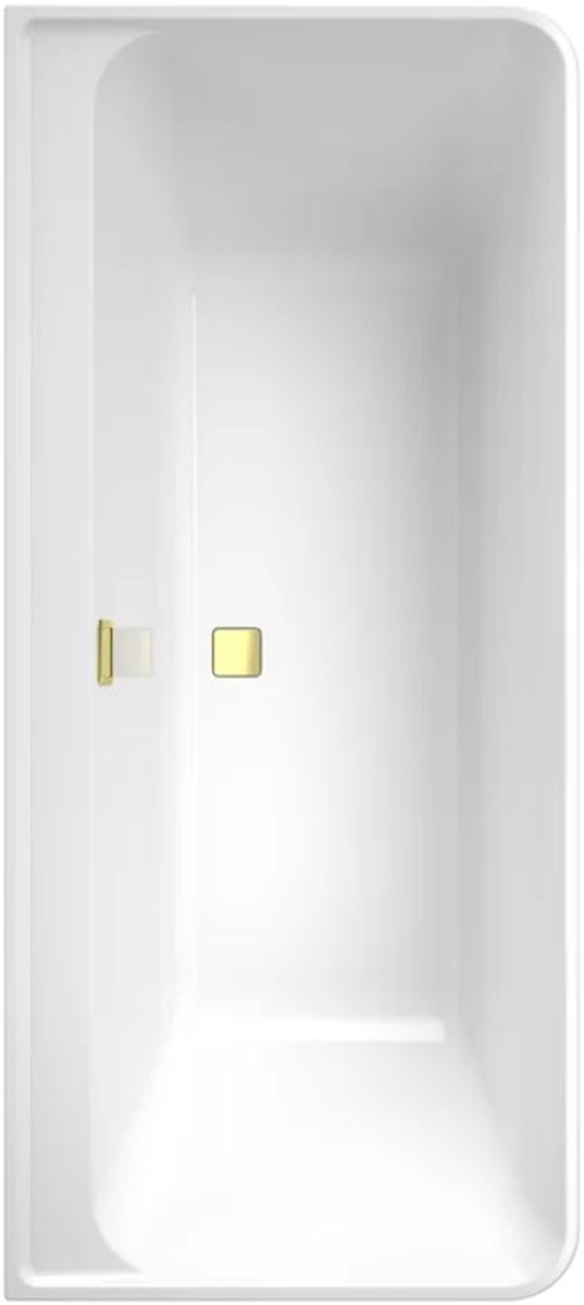 Villeroy & Boch Collaro baignoire murale 179.5x79 cm rectangulaire blanc UBA180COR9CS00VJ01