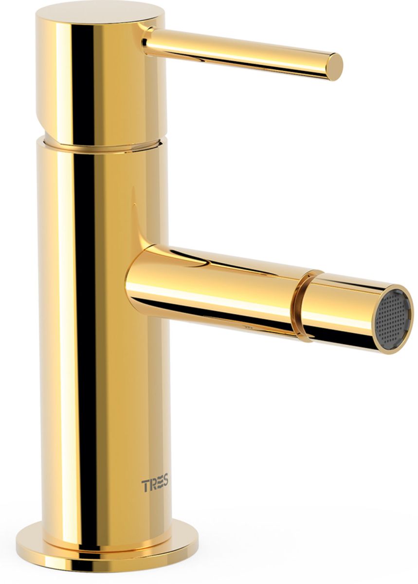 Tres Study Exclusive mitigeur de bidet sur pied doré 06212001OR