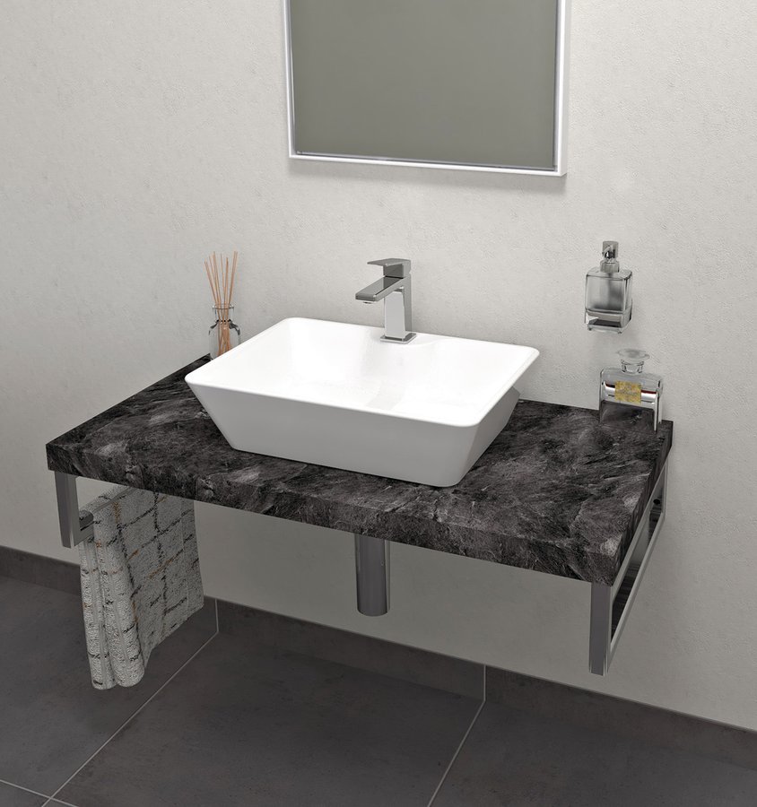 Sapho Avice plan de travail 70x49.5 cm graphite AV079