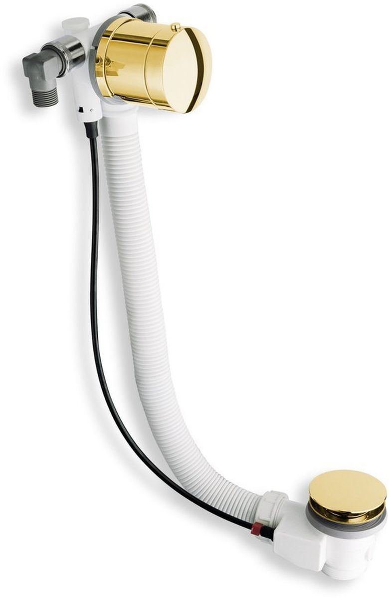 Polysan siphon de baignoire doré 71685G