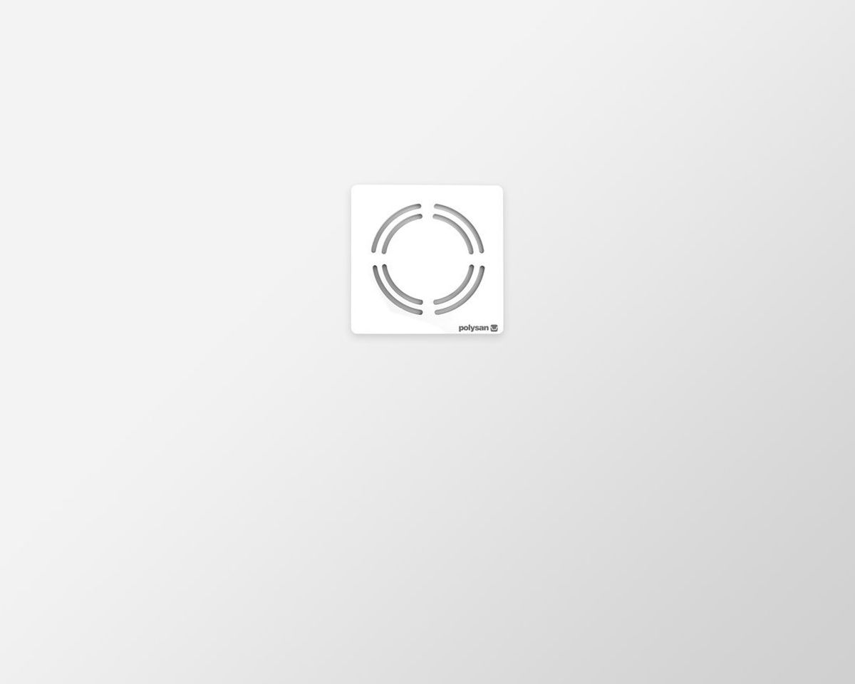 Polysan Flexia receveur de douche rectangulaire 100x80 cm blanc 72926