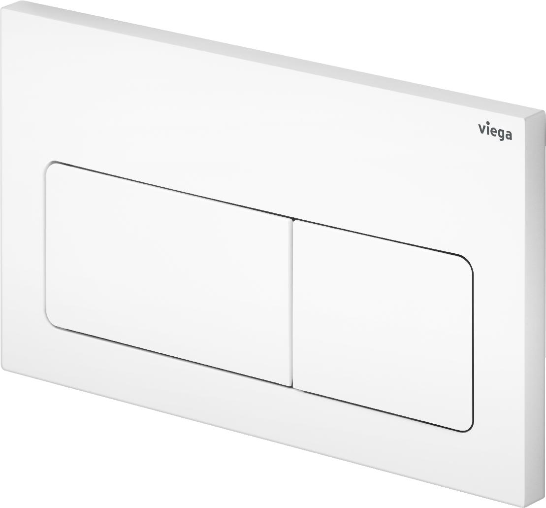 Viega Visign bouton de chasse d'eau pour WC blanc 773731