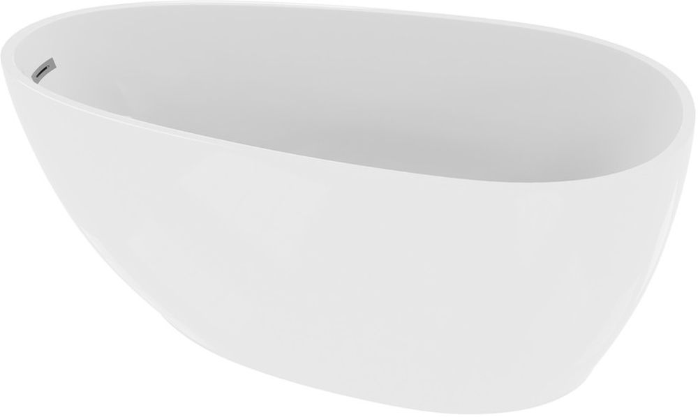 LaVita Lacrima baignoire autoportante 167x84 cm ovale blanc 5900378322306