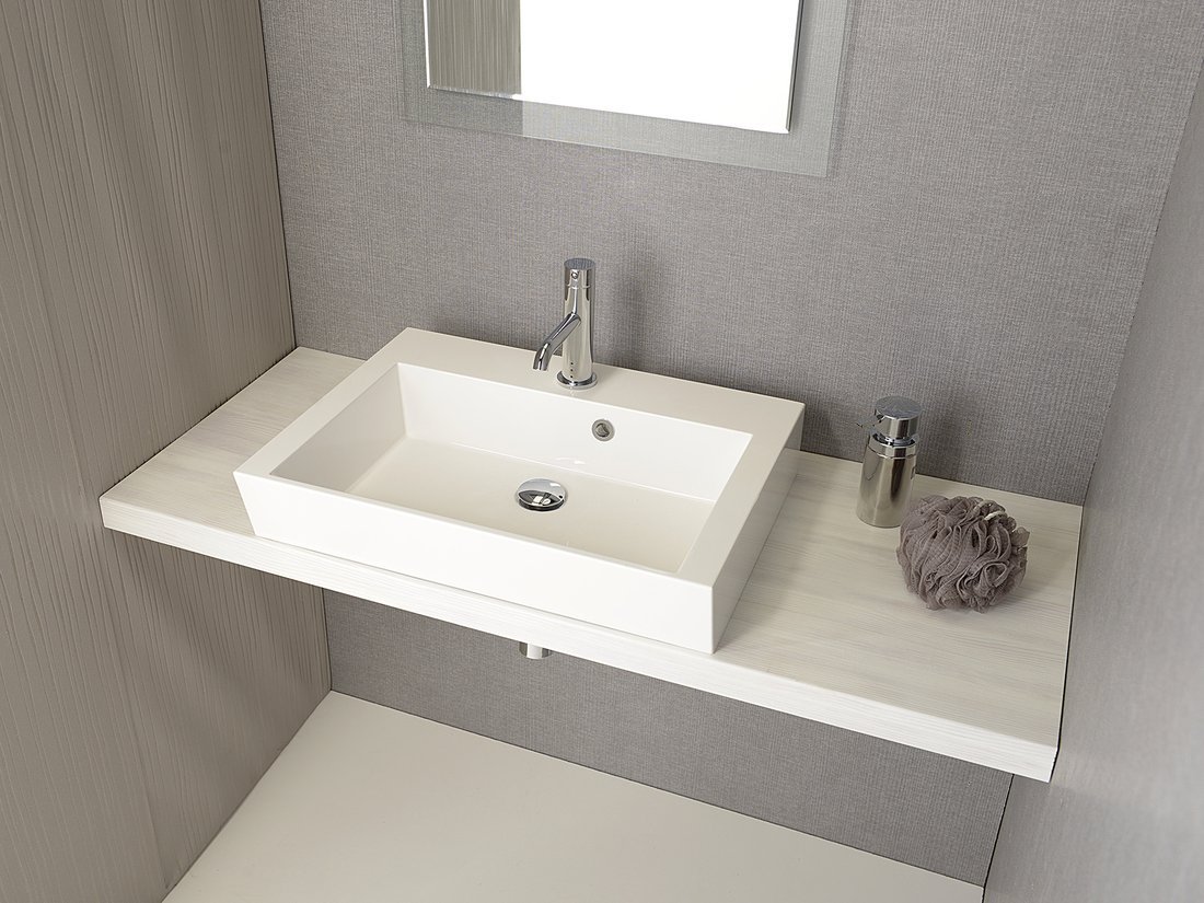 Sapho Avice plan de travail 130x49.5 cm Chêne AV135