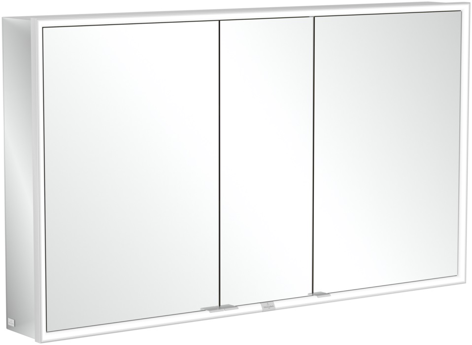 Villeroy & Boch My View Now armoire 130x16.8x75 cm avec miroir blanc A4551300