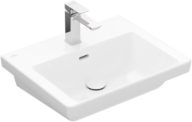 Villeroy & Boch Subway 3.0 lavabo 55x44 cm rectangulaire classique blanc 4A7055R1
