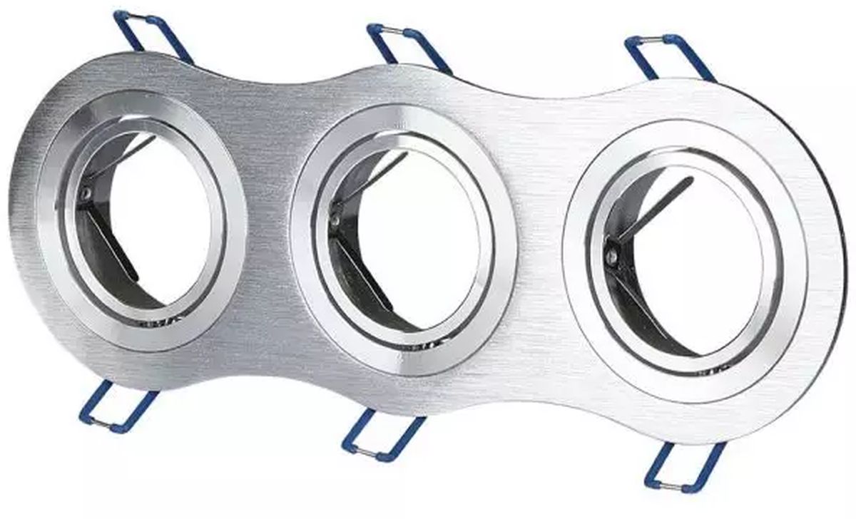 V-TAC spot encastré 3x W aluminium 3604