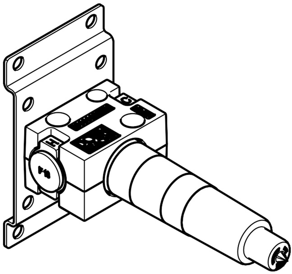 Dornbracht élément encastré de mitigeur 35050970-90