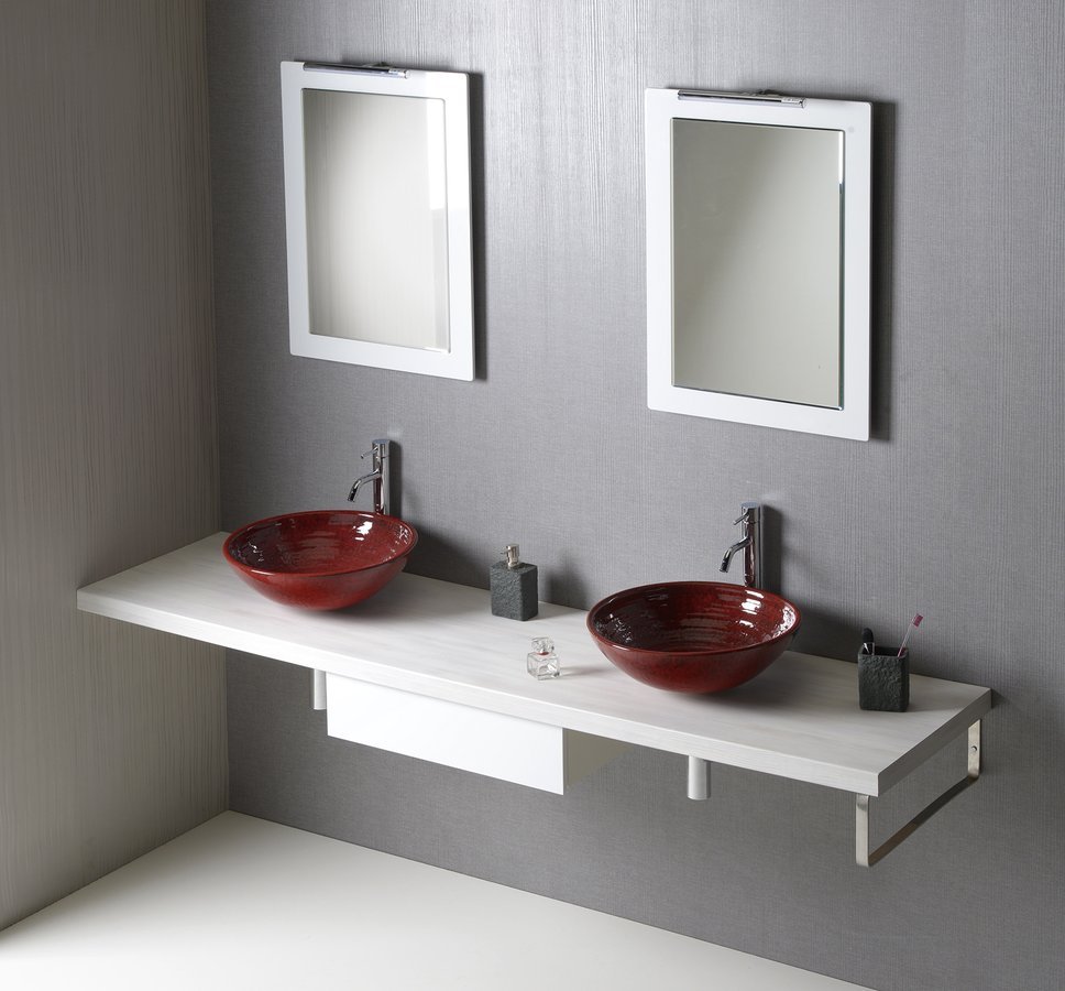 Sapho Avice plan de travail 200x49.5 cm Chêne AV205