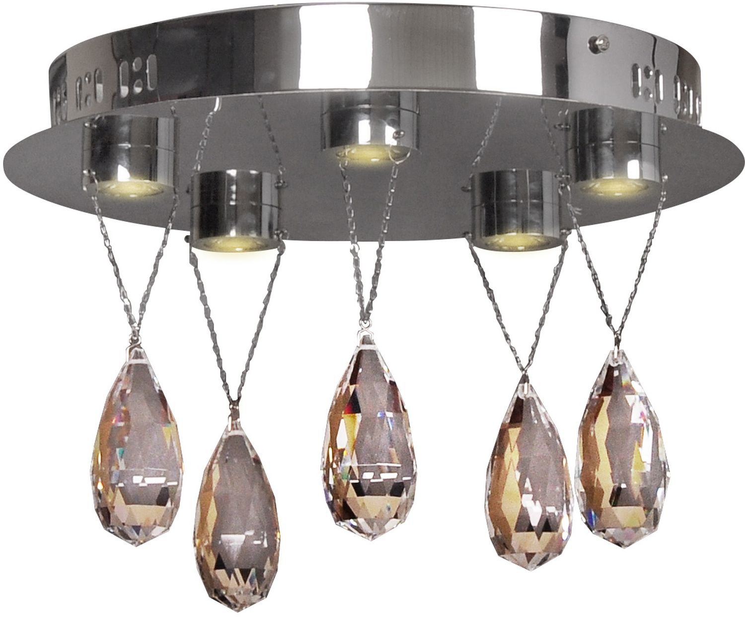 Candellux Prisma plafonnier 5x3 W chrome 98-25722