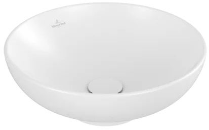 Villeroy & Boch Loop & Friends lavabo 42x42 cm ronde à poser blanc 4A4600RW