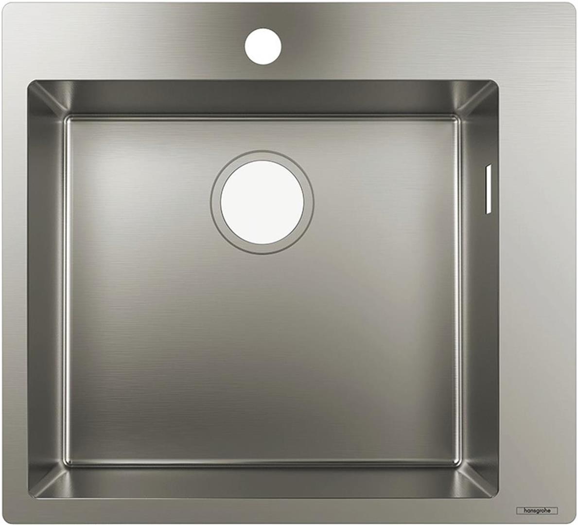 Hansgrohe S 71 évier en acier inoxydable 55x50 cm 43301800