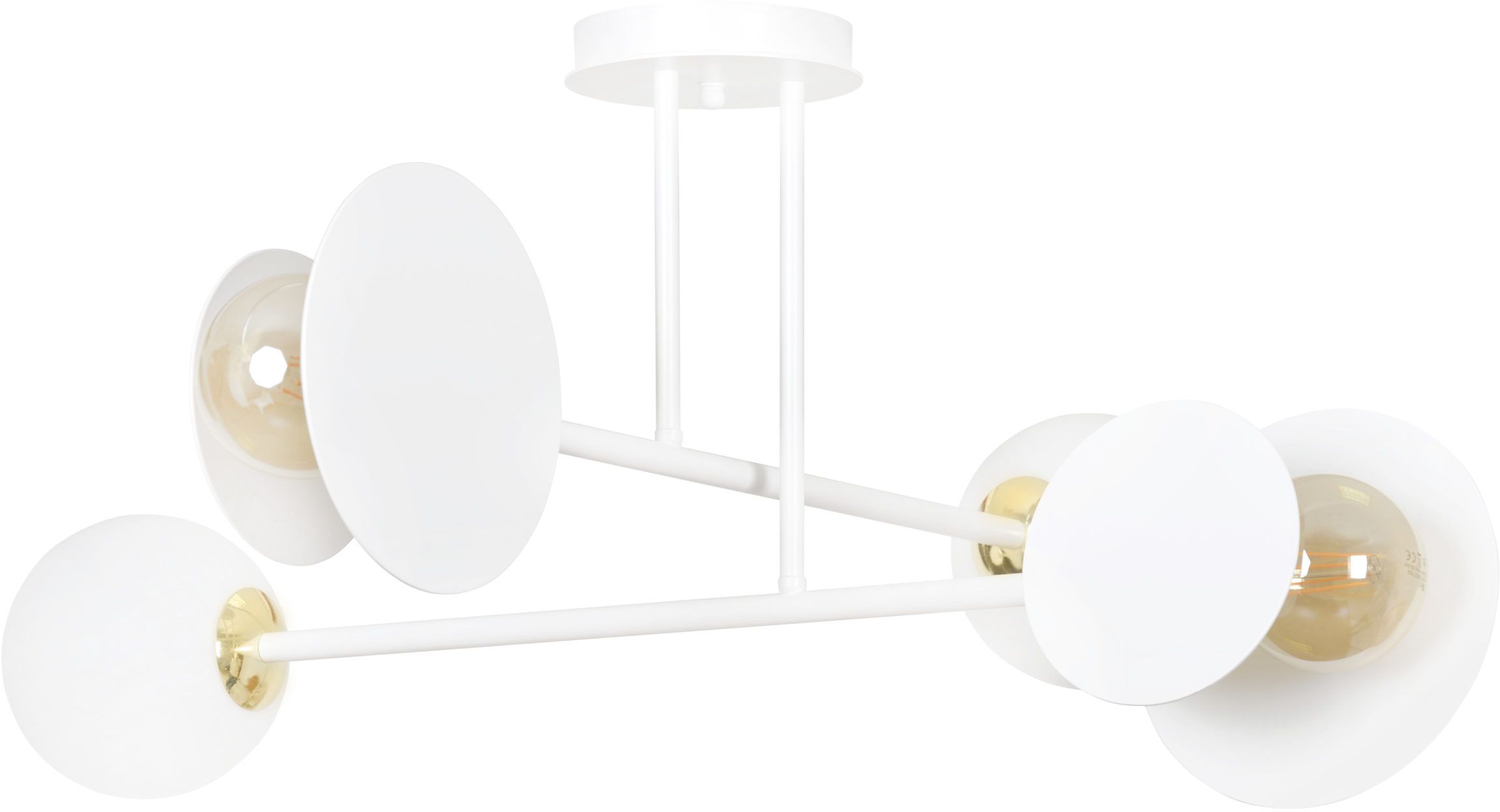 Emibig Minerva plafonnier 4x15 W blanc 613/4
