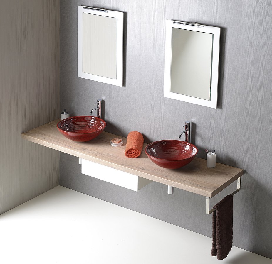 Sapho Avice plan de travail 240x49.5 cm Chêne AV244