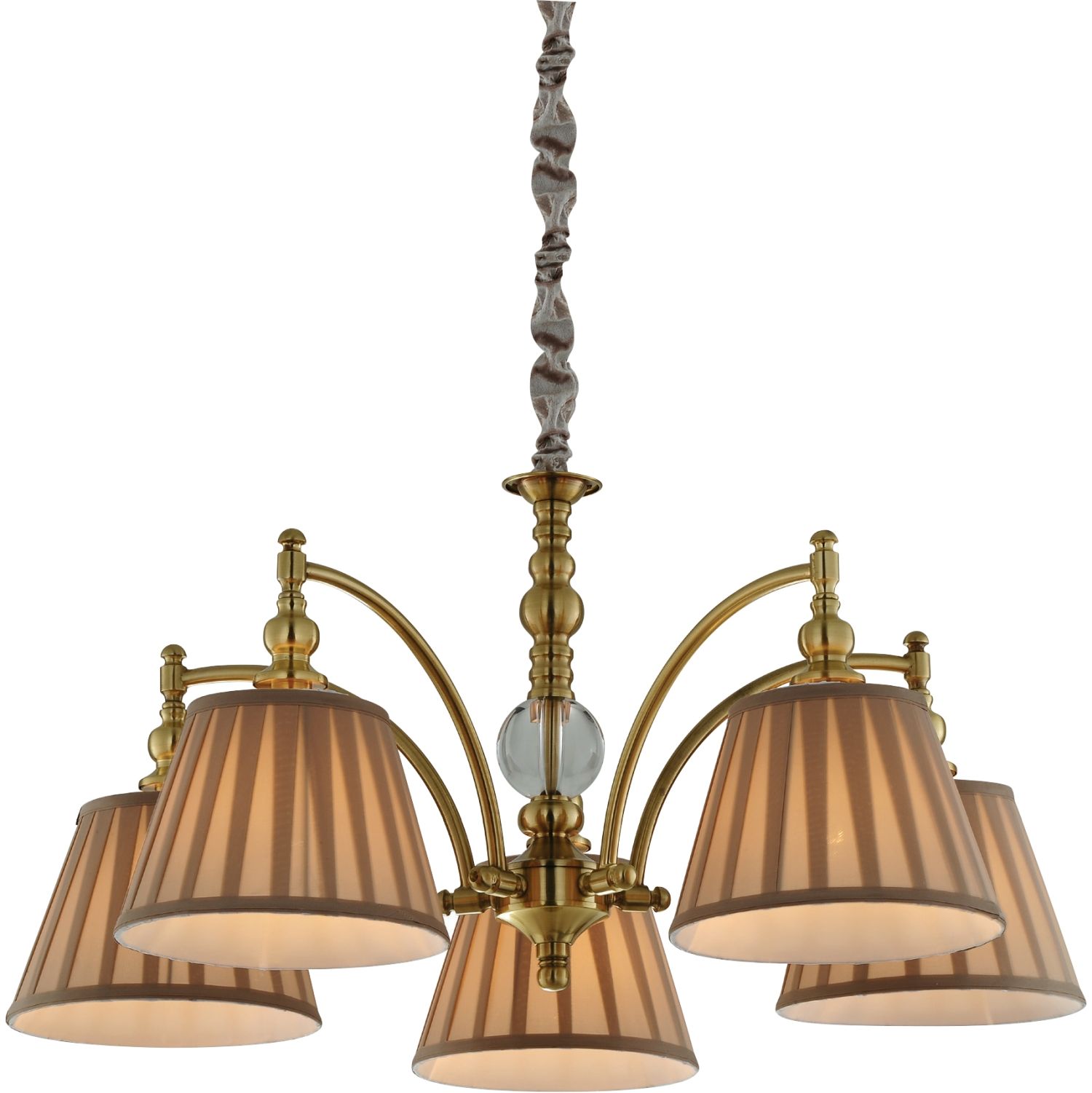 Candellux Austin lampe suspendue 5x40 W patine-marron 35-13859