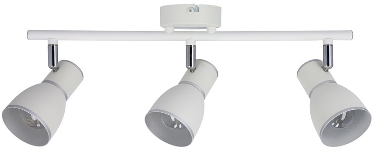 Candellux Fido plafonnier 3x40 W blanc-chrome 93-63403