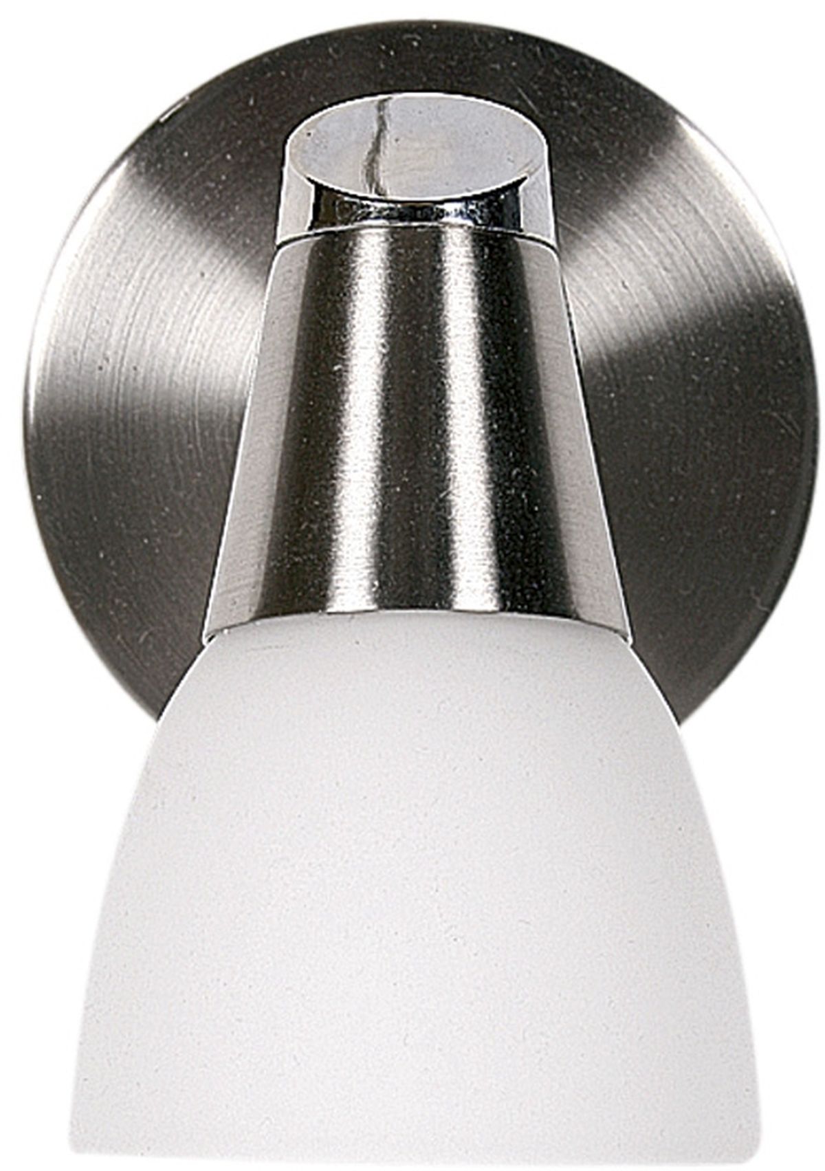 Candellux Selia applique murale 1x40 W blanc-nickel 91-69979