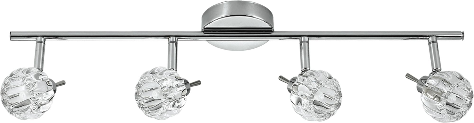 Candellux Bombola plafonnier 4x40 W chrome-cristal 94-70319