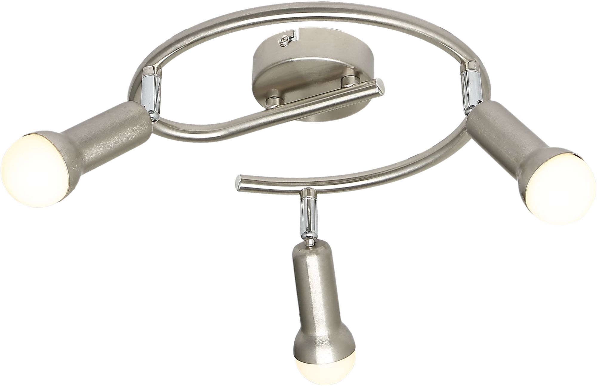 Candellux Arc plafonnier 3x40 W nickel 98-63304