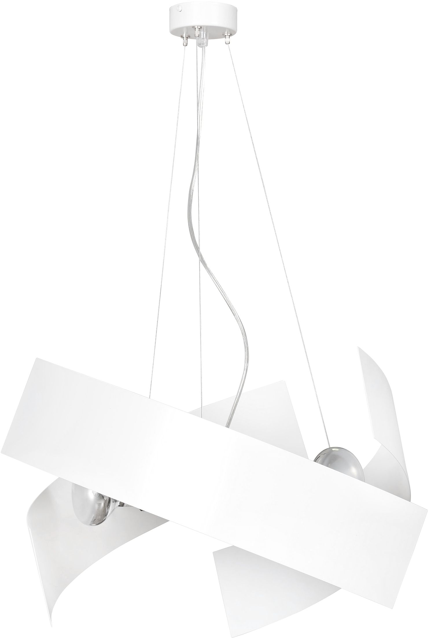 Emibig Modo lampe suspendue 3x15 W blanc 585/1