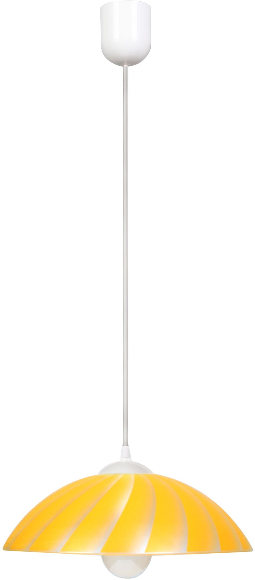Candellux Kamila lampe suspendue 1x60 W jaune 31-76123
