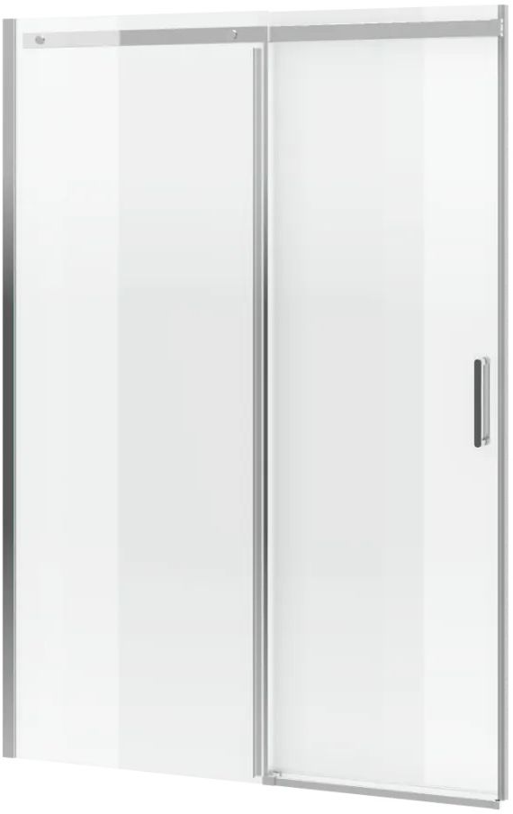 Excellent Rols porte de douche 140 cm coulissant chrome brillant/verre transparent KAEX.2612.1400.LP1/2