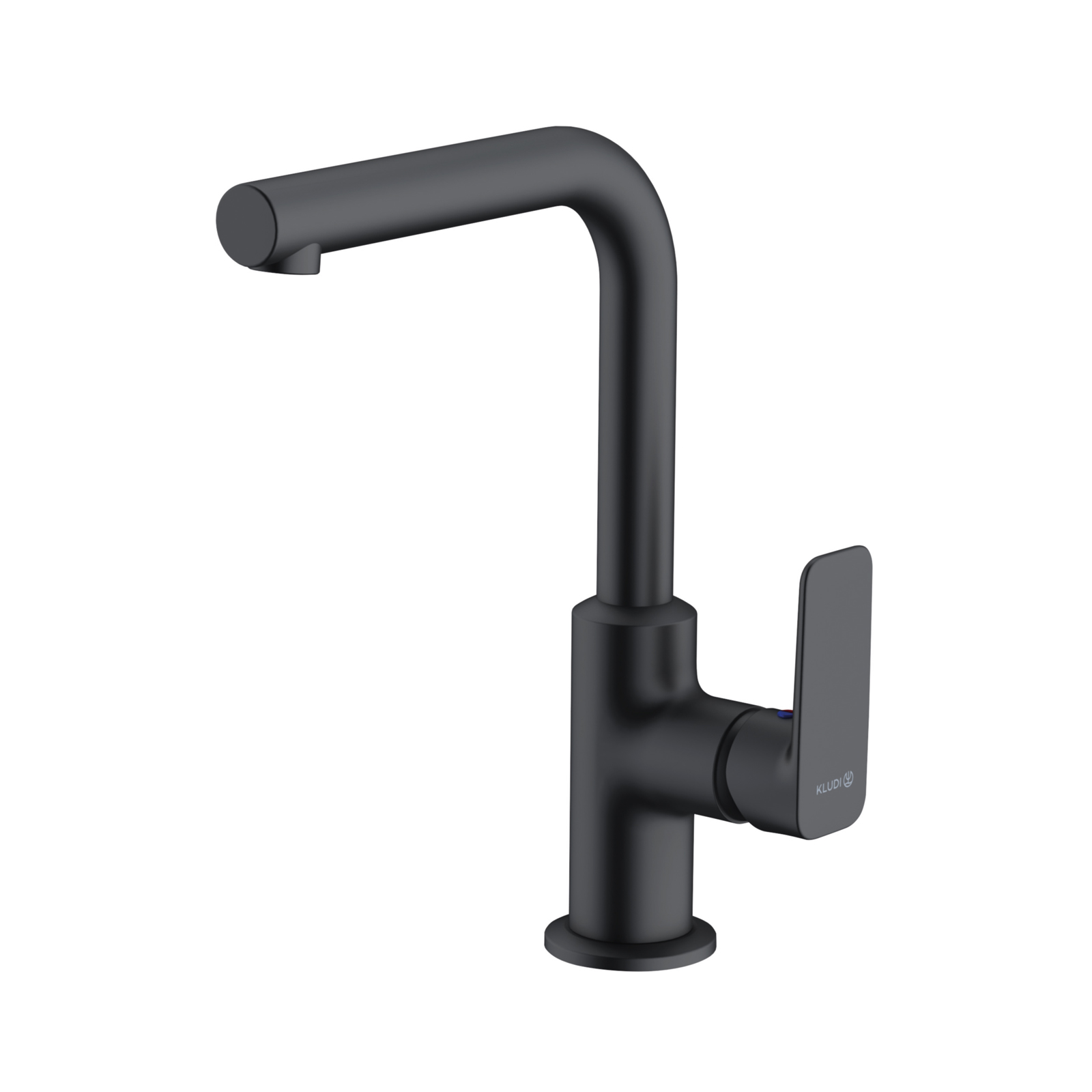 Kludi Pure&Style mitigeur de lavabo sur pied noir 400243975
