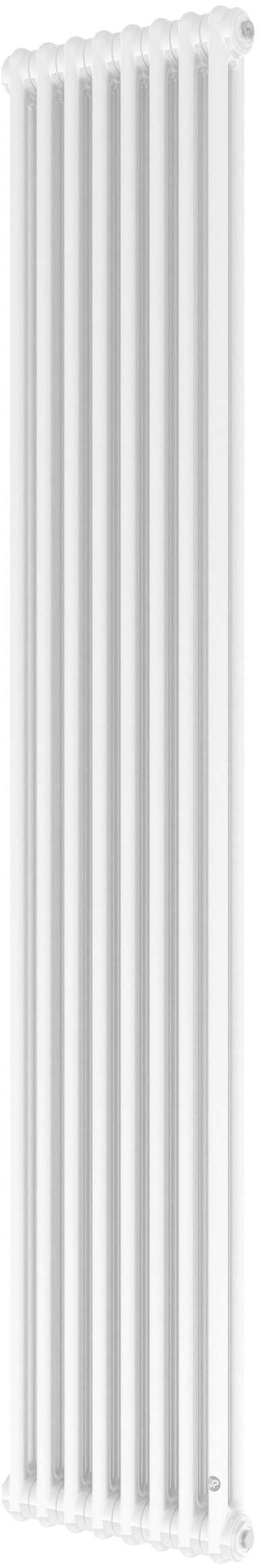Instal Projekt Tubus 2 radiateur d’intérieur 199.3x38 cm podłączenie inférieur blanc TUB2-200/08D50