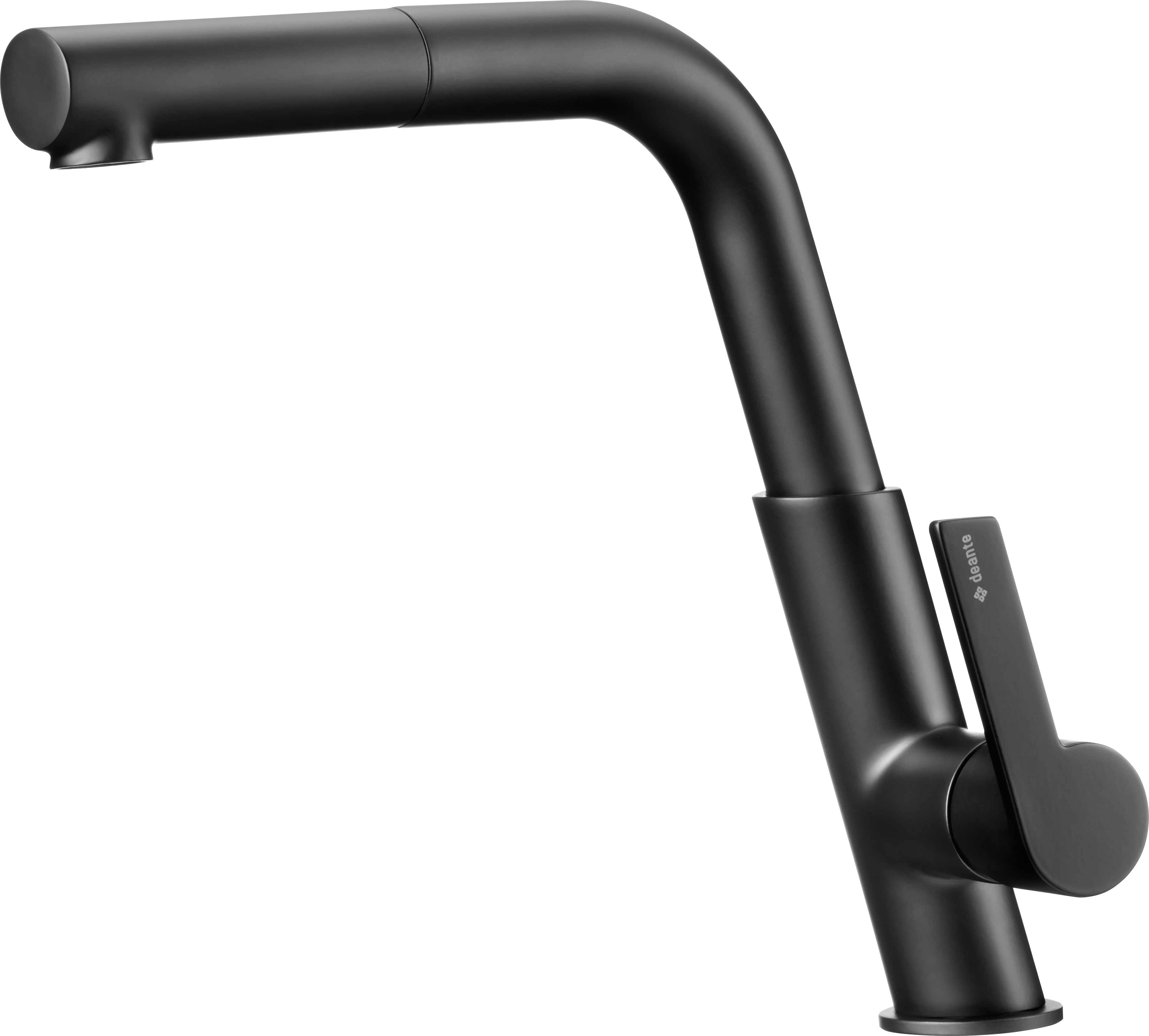 Deante Silia mitigeur de cuisine sur pied noir BQS_N73M
