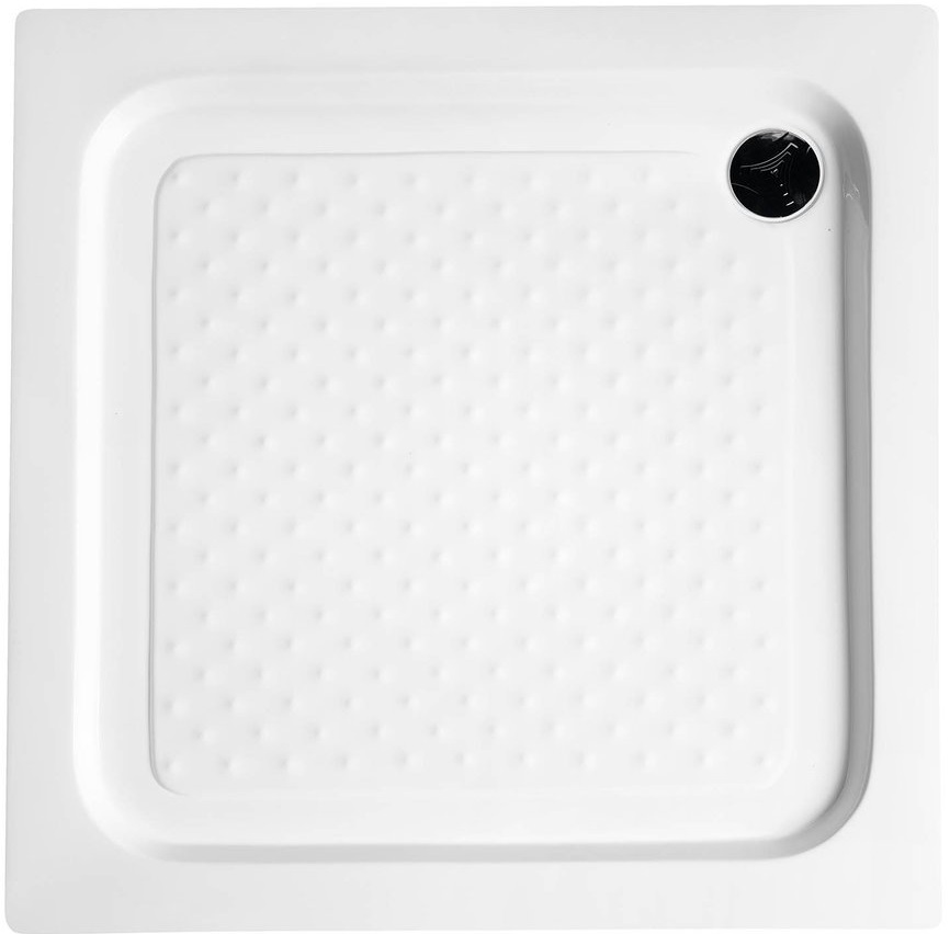 Aqualine receveur de douche carré 90x90 cm blanc BTTQ90