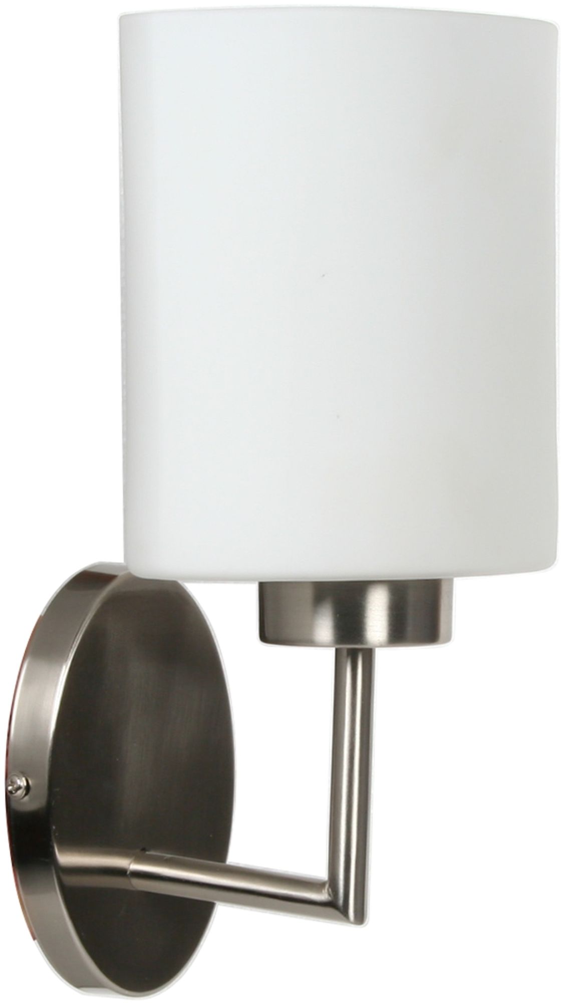 Candellux Visola applique murale 1x60 W blanc-nickel 21-10288