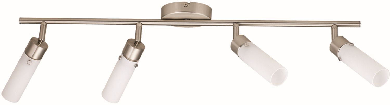 Candellux Concordia plafonnier 4x9 W blanc-nickel 94-14262