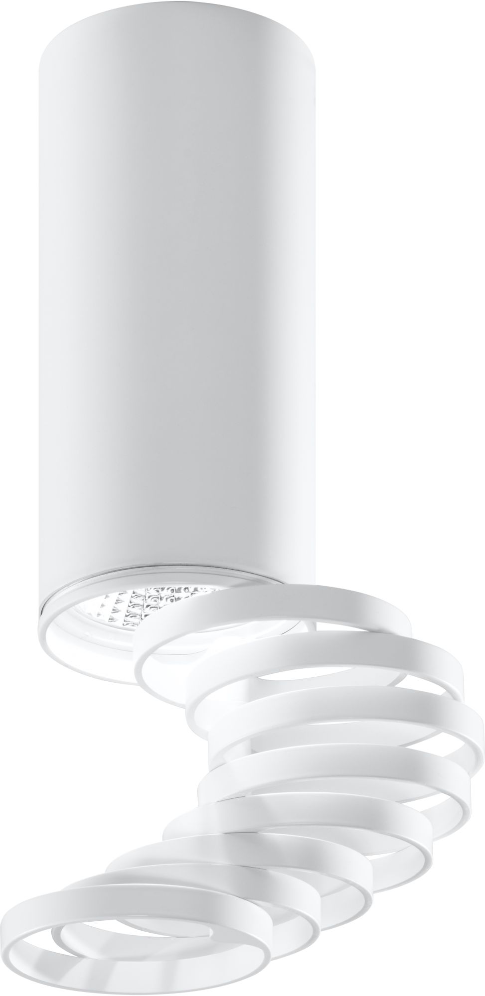 Candellux Tuba plafonnier 1x50 W blanc 2282725
