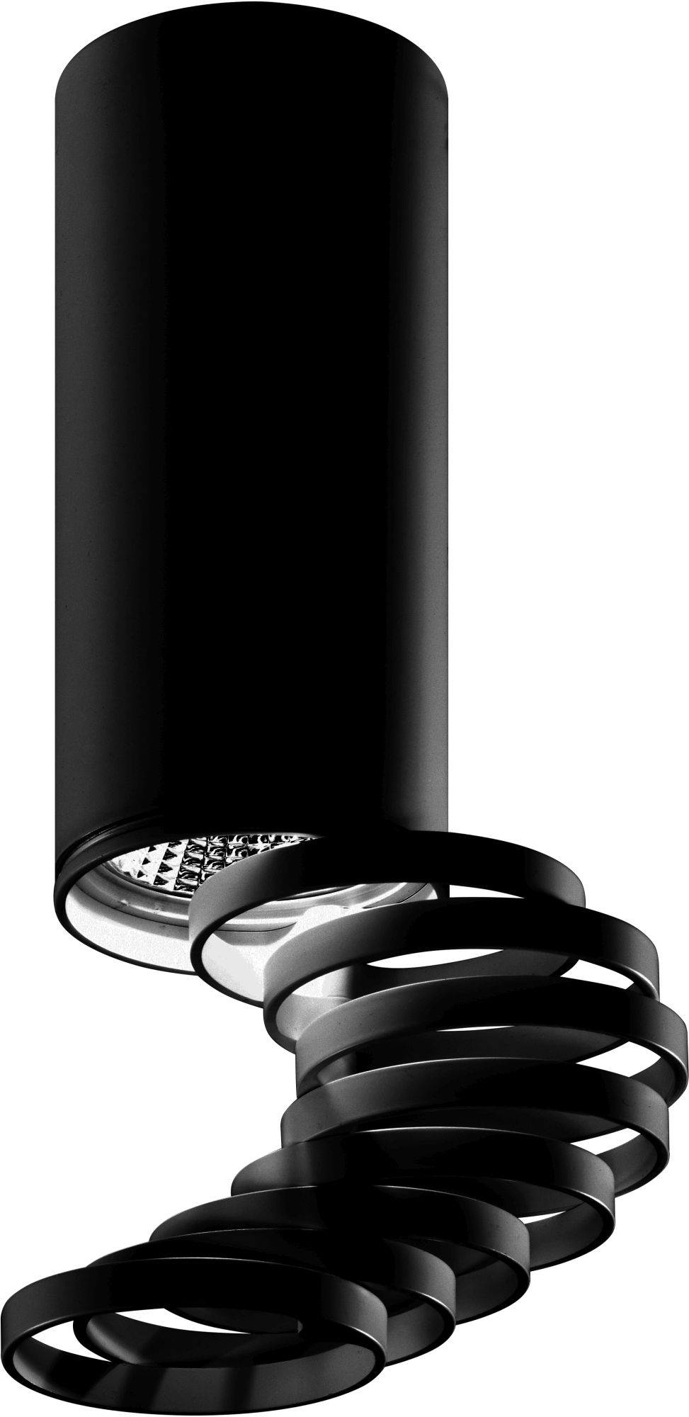 Candellux Tuba plafonnier 1x50 W noir 2282732