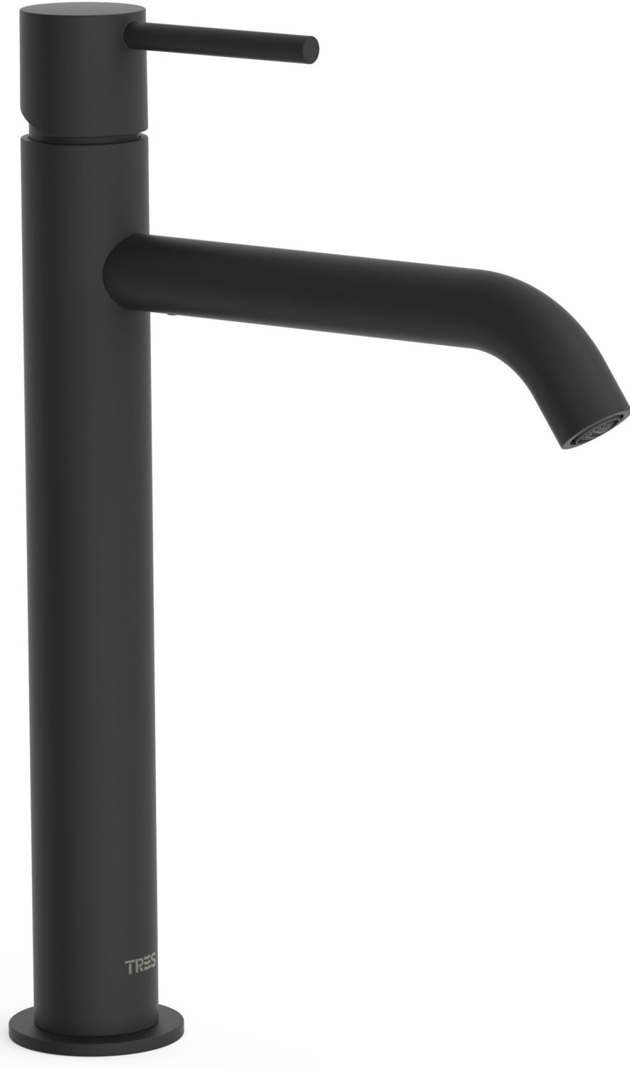 Tres Study Exclusive mitigeur de lavabo sur pied noir 26230701NM