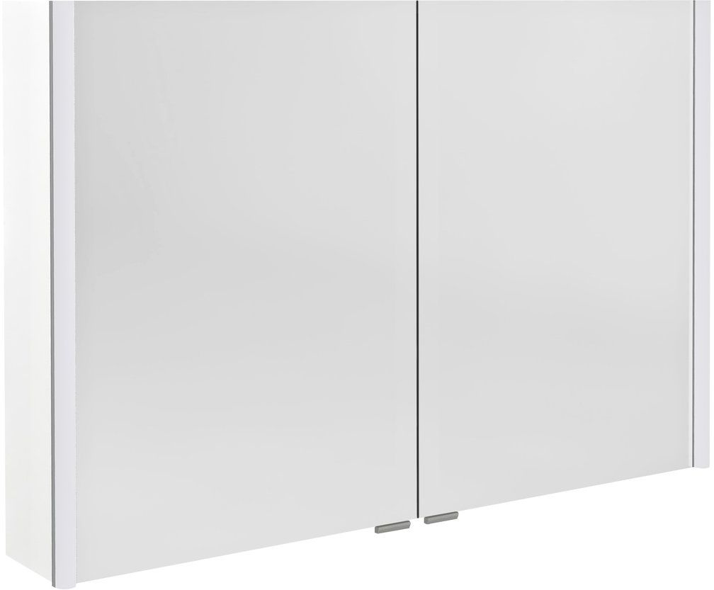 Sapho Alix armoire 106x17.5x70 cm avec miroir blanc AX106-0030