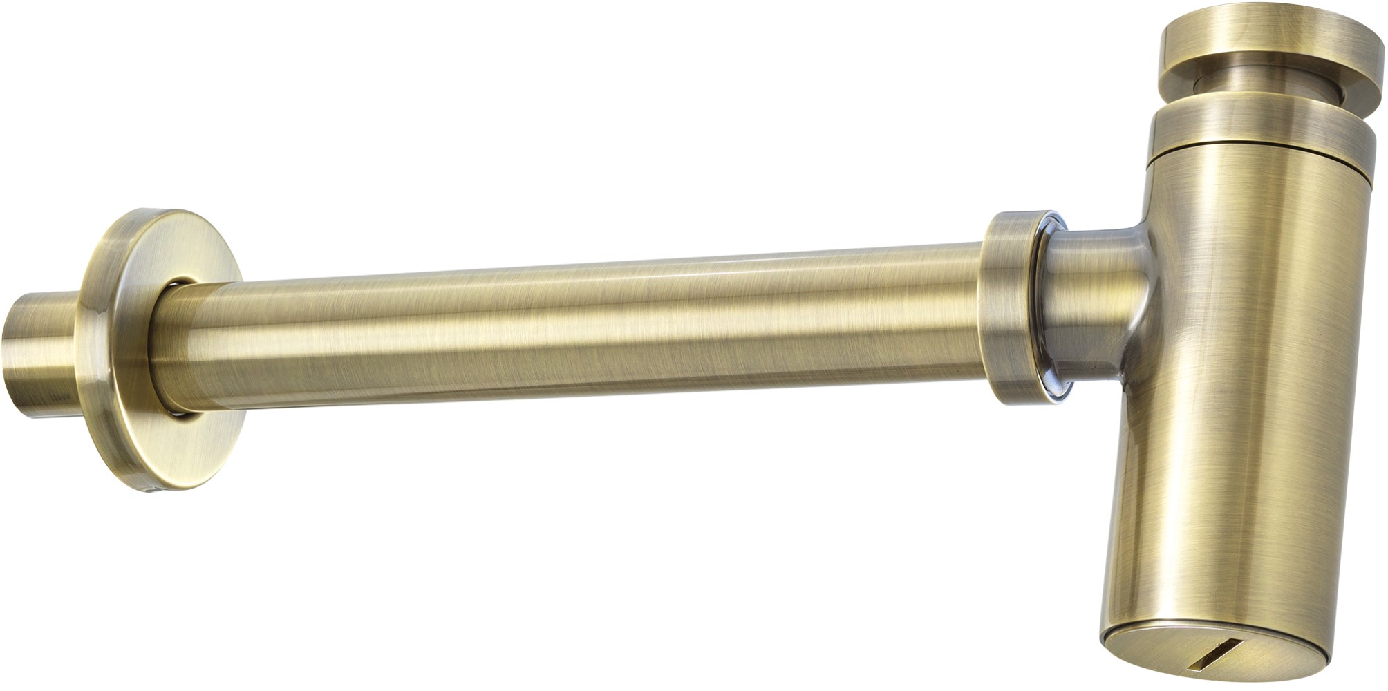 Deante Easy Clean siphon de lavabo en bouteille marron/laiton NHC_M31K