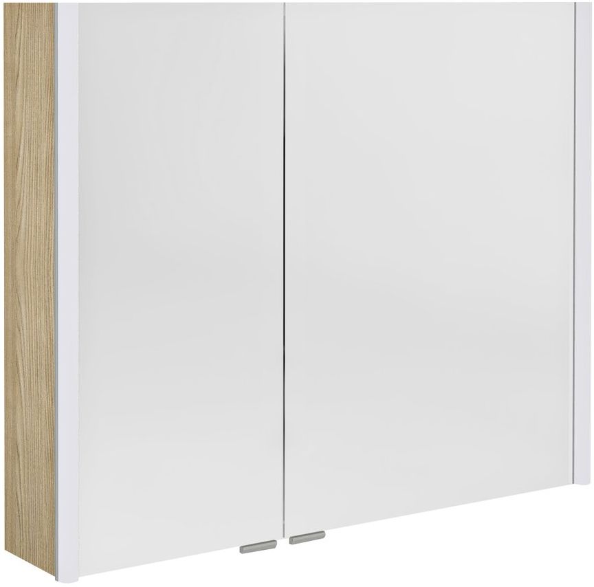 Sapho Alix armoire 86x17.5x70 cm avec miroir orme clair-beige AX186-0013