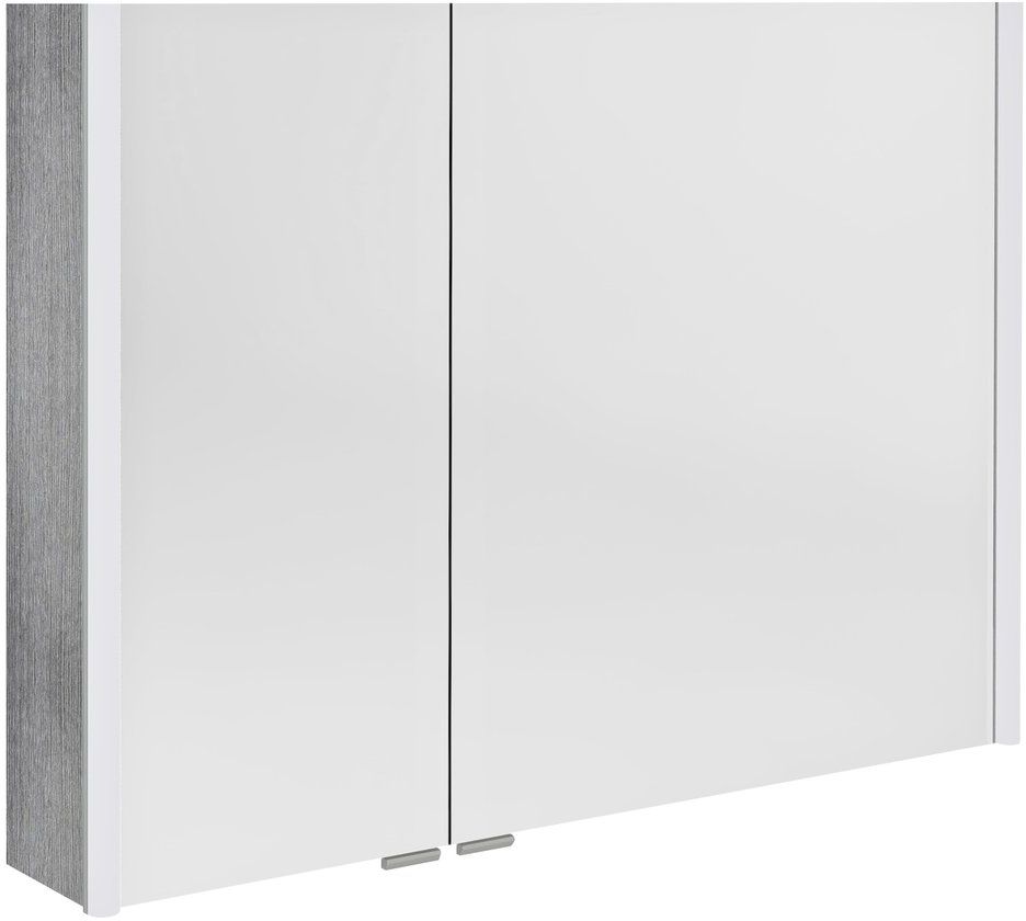 Sapho Alix armoire 96x17.5x70 cm avec miroir gris-chêne AX196-0011