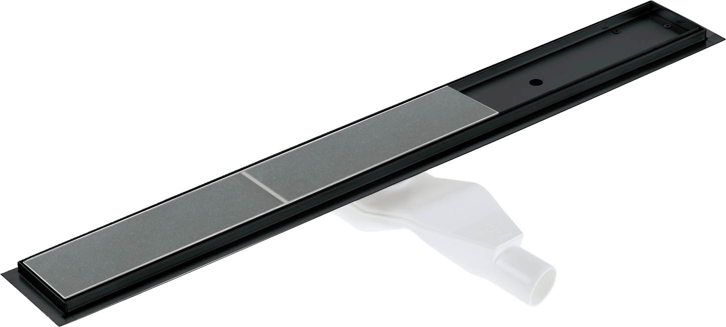 Deante caniveau de douche avec grille 60 cm noir KOS_N06D